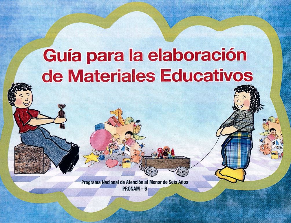 Portada Guía para la elaboración de Materiales Educativos