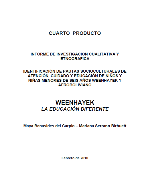 IDENTIFICACION DE PAUTAS SOCIO CULTURALES DE ATENCION, CUIDADO Y EDUCACION DE NIÑAS y NIÑOS MENORES DE 6 AÑOS - Imagen 2