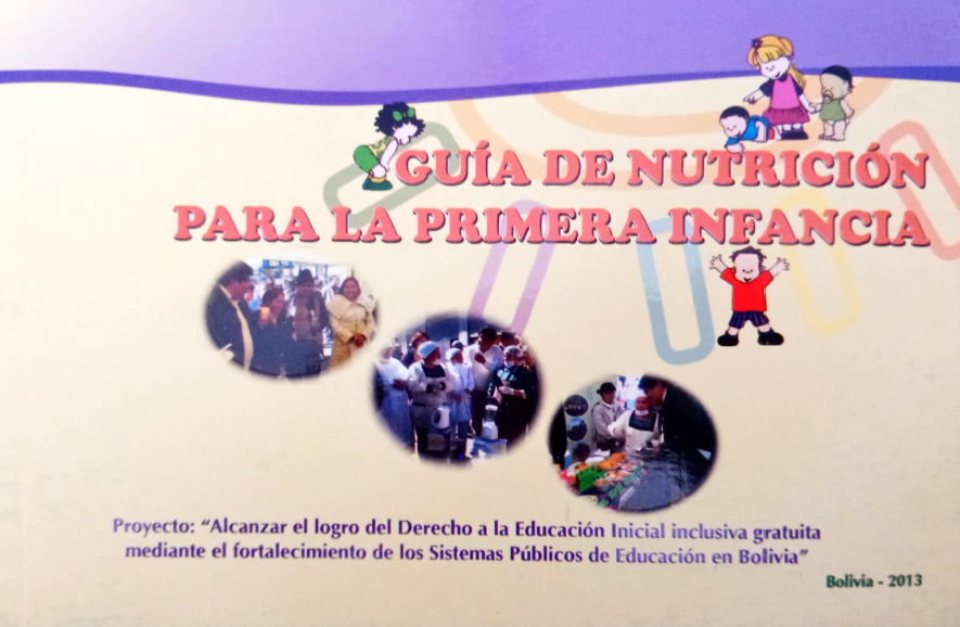 GUÍA DE NUTRICIÓN PARA LA PRIMERA INFANCIA