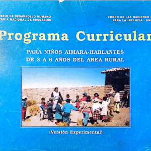 PROGRAMA CURRICULAR PARA NIÑOS AYMARA HABLANTES