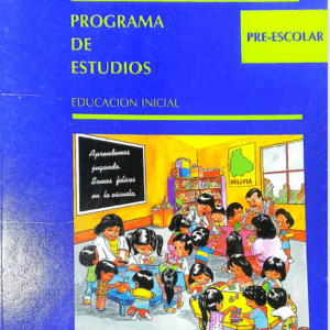 Programa de estudios pre escolar